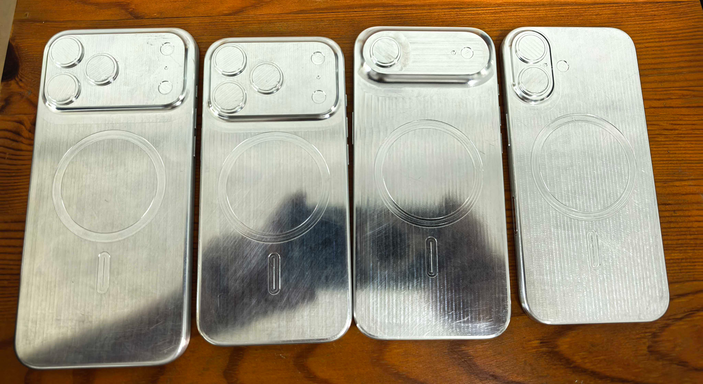 iPhone 17 dummies posted by Sonny Dickson