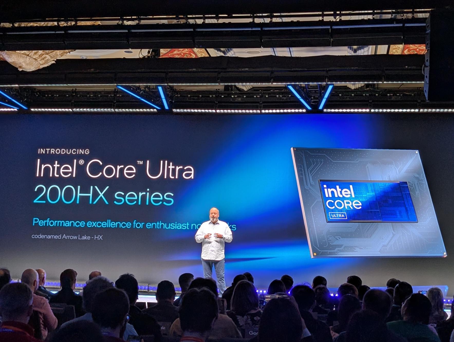 intels new 24 core cpu proves it hasnt forgotten about gaming laptops intel ultra 200hx announcement