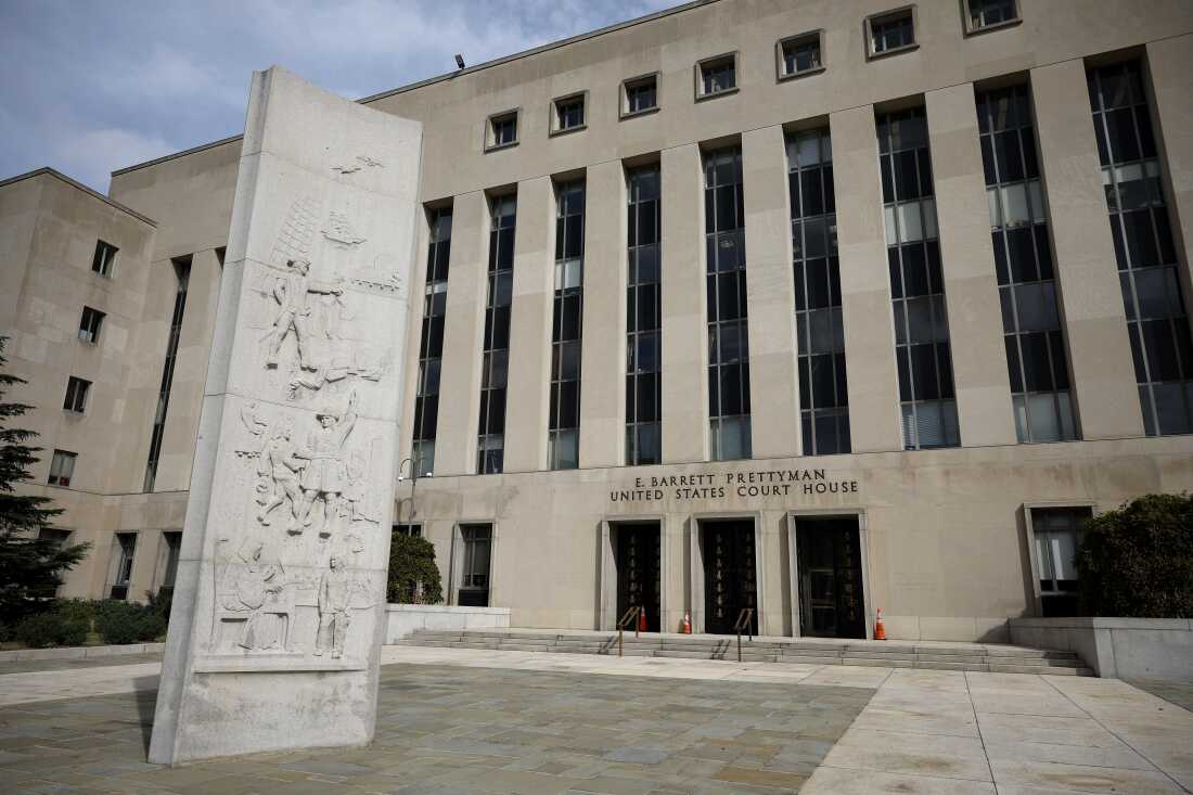The E. Barrett Prettyman U.S. Courthouse is seen in Washington, D.C.