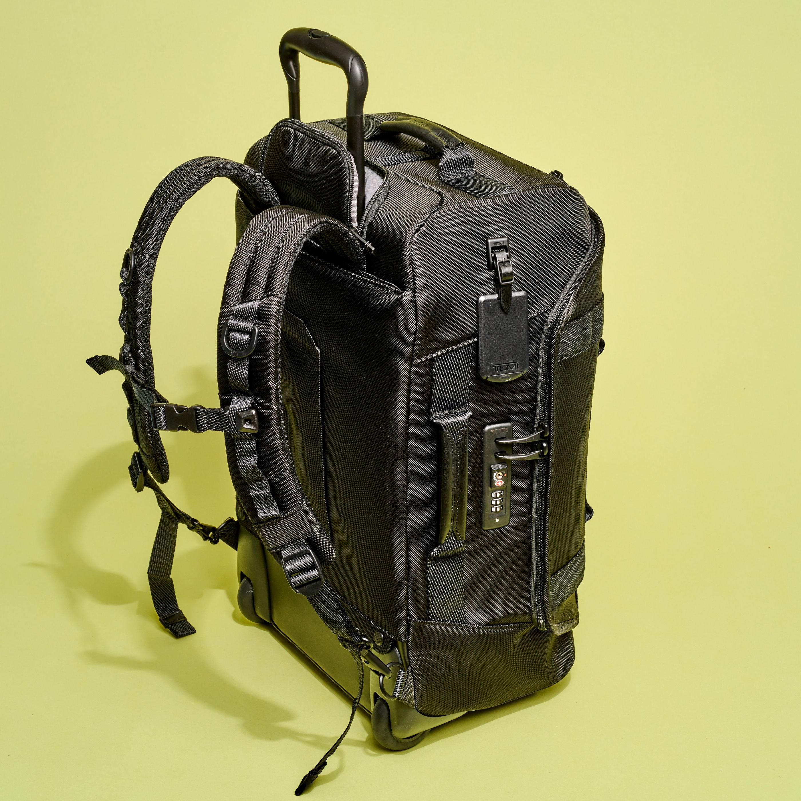 International 2 Wheeled Duffel Backpack Carry-On