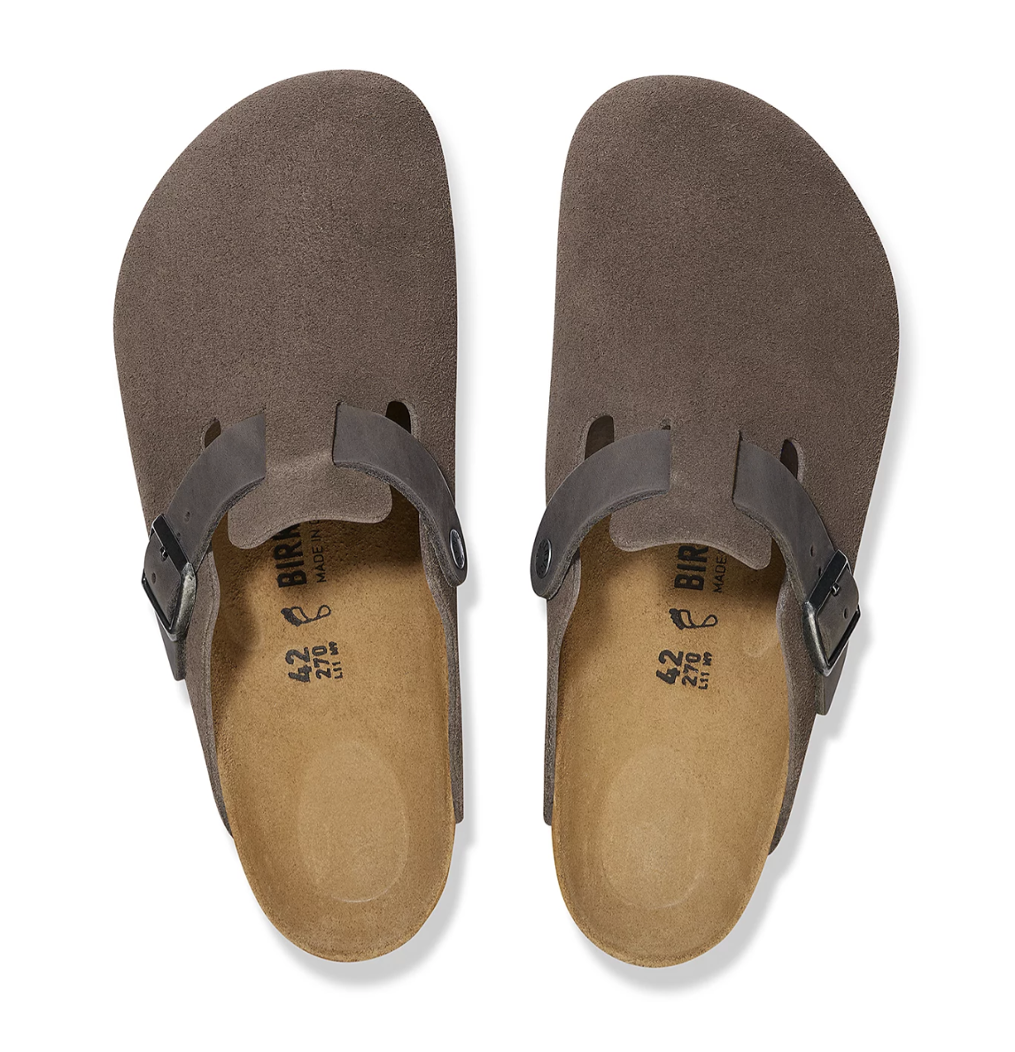 Boston Clogs in Taupe