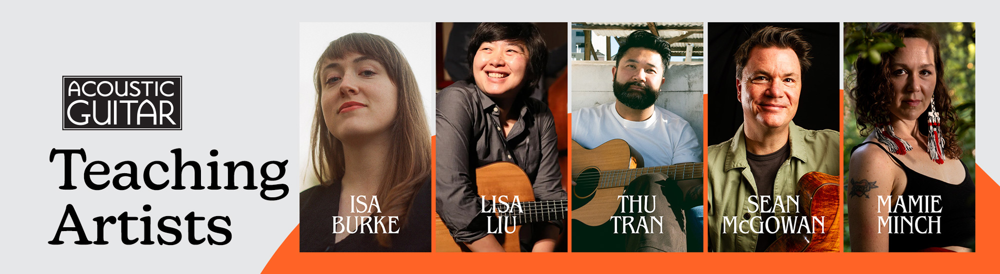 Acoustic Guitar Teaching Artists