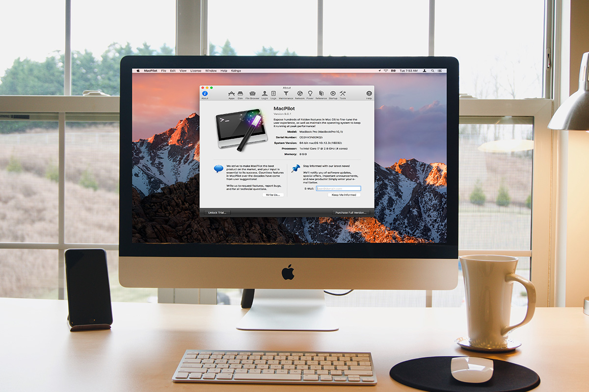 Interior image for MacPilot optimize and repair macOS software lifetime license Stack Commerce sponsored deal