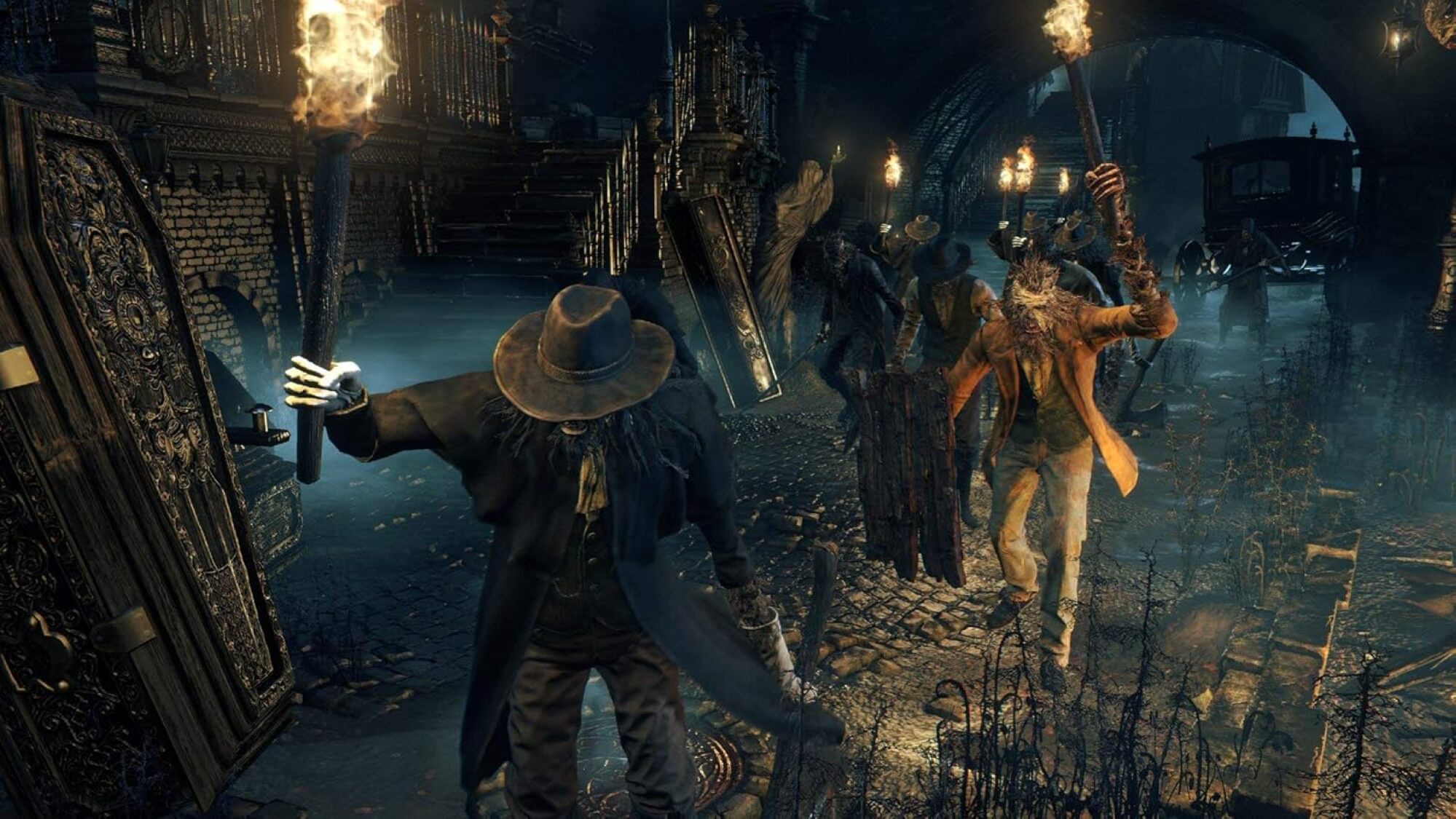 screenshot from bloodborne video game