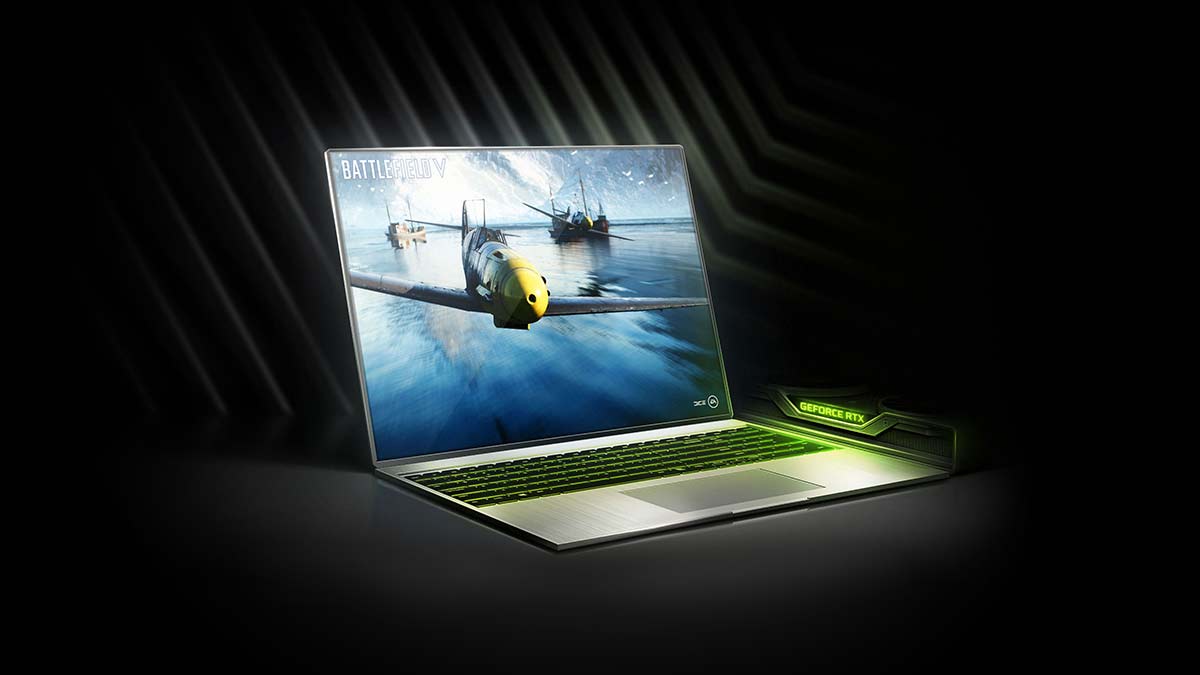 GeForce RTX laptop