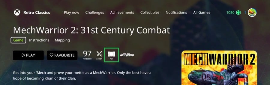 Xbox's New Retro Classics Collection Includes A PlayStation 1 Game 2