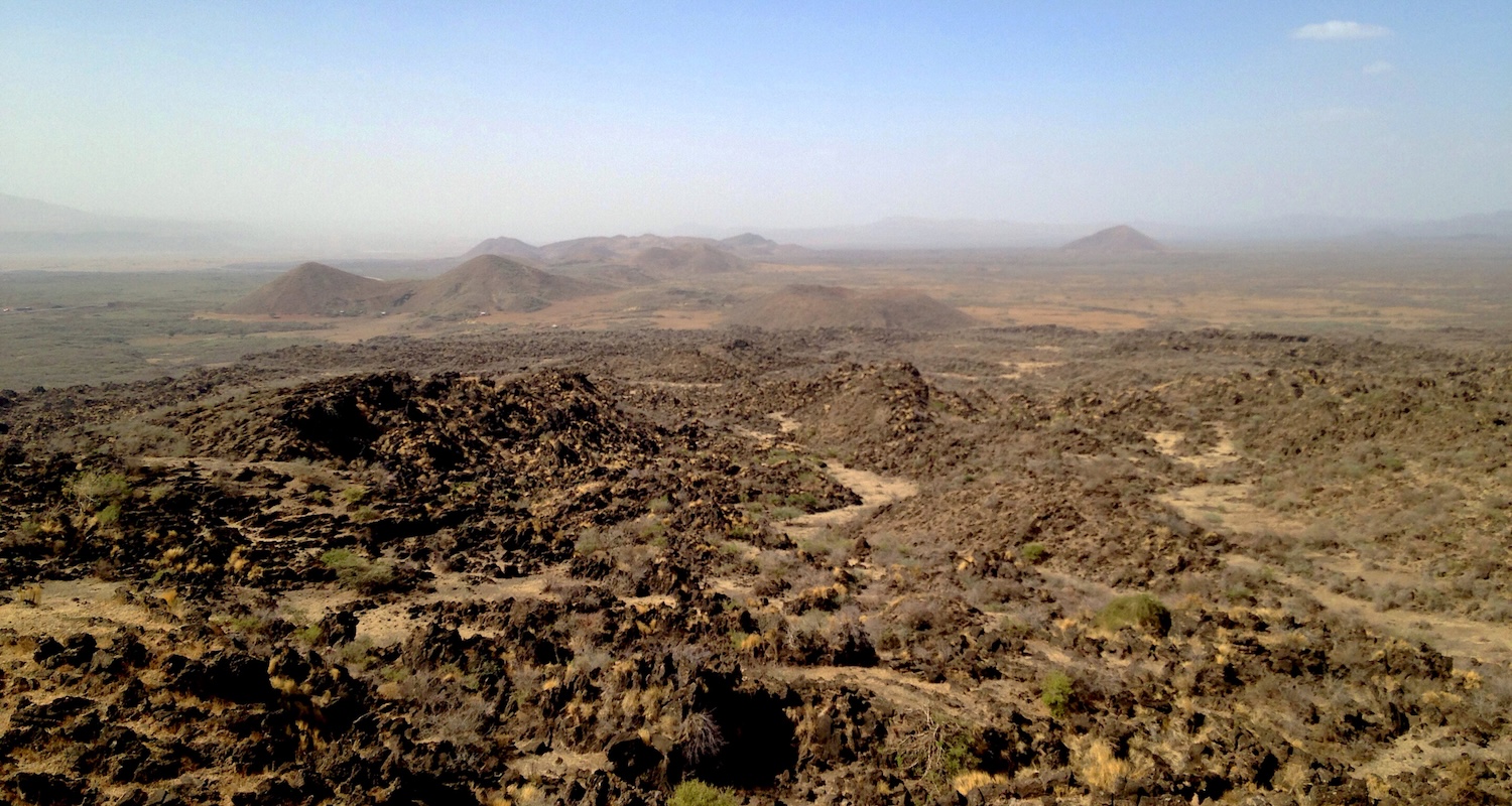 Looking out into the Main Ethiopian Rift, taken at Boset Volcano in Ethiopia. Credit: Thomas Gernon / University of Southampton