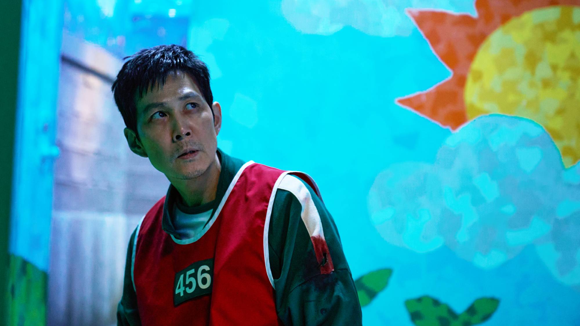 Lee Jung-jae as Gi-hun in 