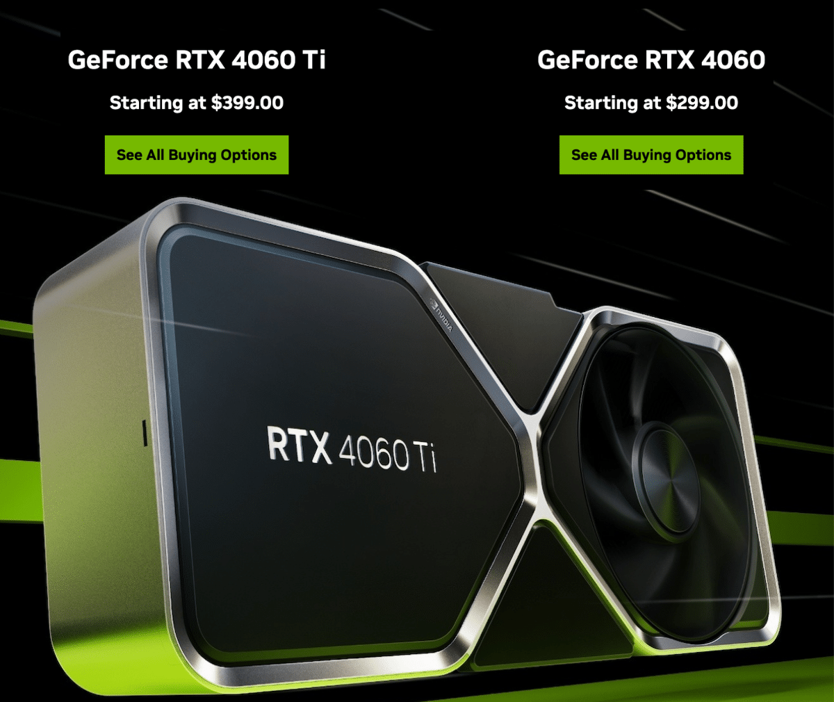 Nvidia GeForce RTX 4060.