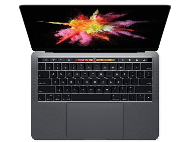 Interior image for 2017 refurbished Apple MacBook Pro 13-inch Touchbar 3.1GHz Stack Commerce sponsored deal