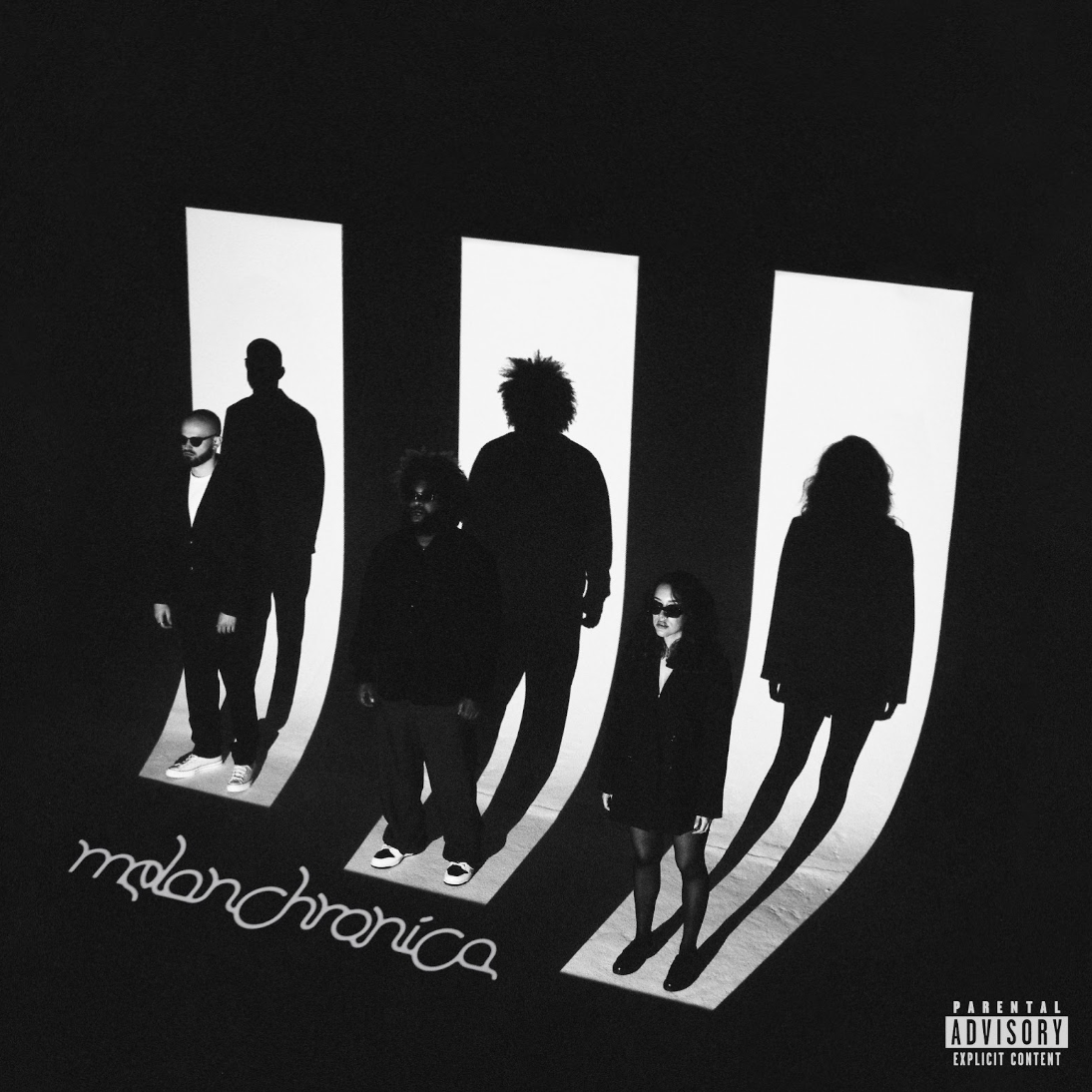 Bas & The Hics - 'Melanchronica' Cover Art