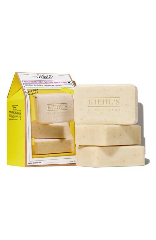 Ultimate Man Scrub Soap Bar Trio