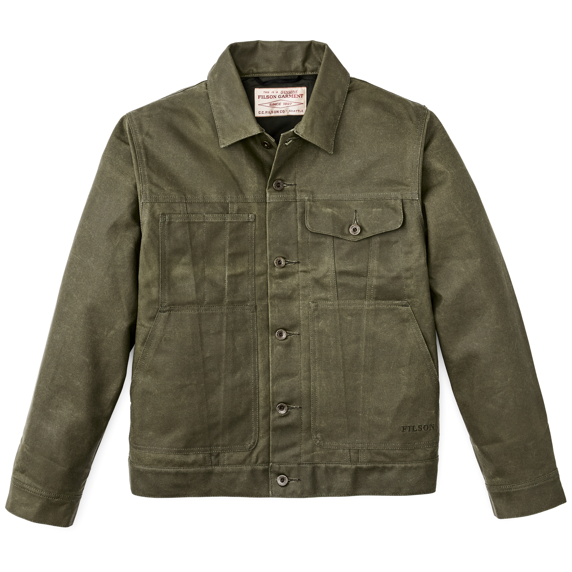Tin Cloth Short Lined Cruiser Jacket