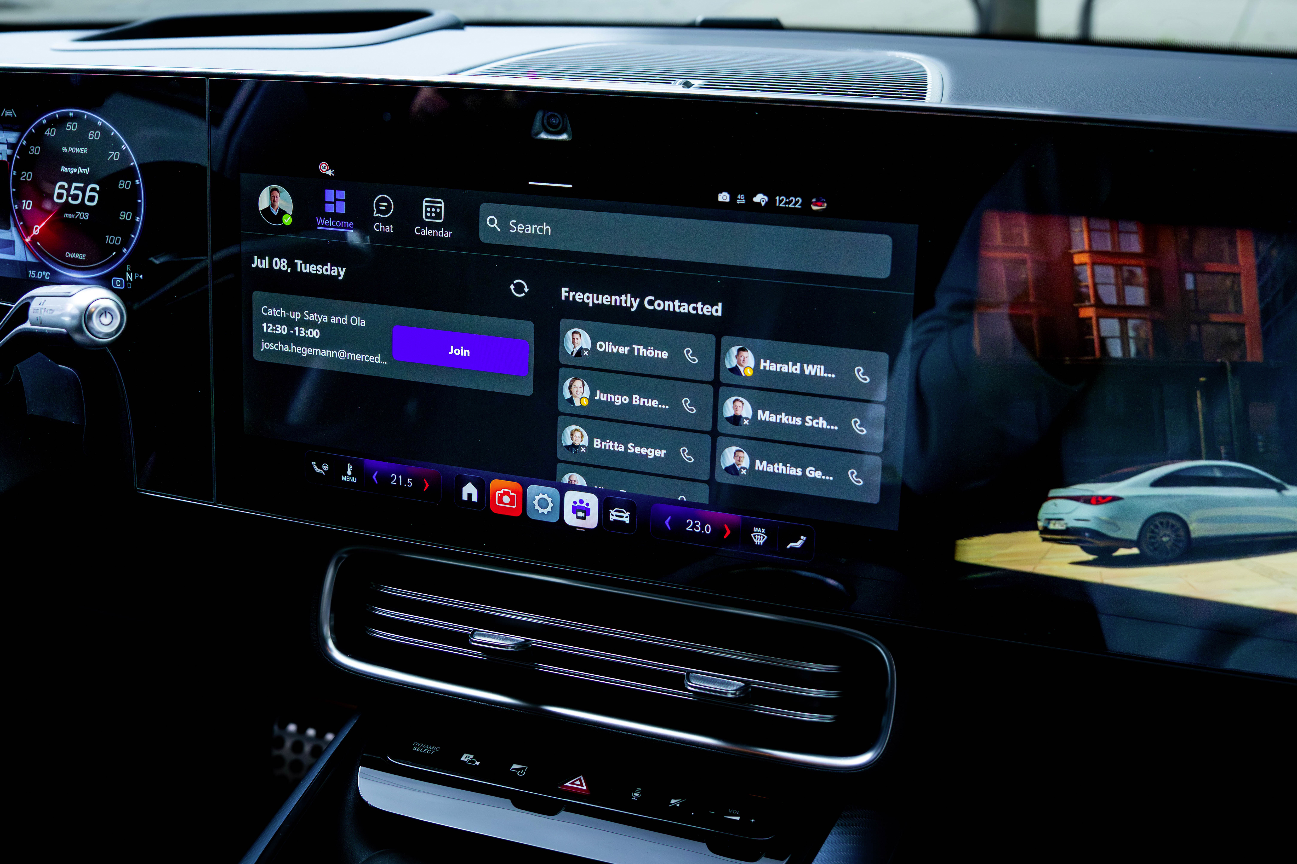 Mercedes Microsoft Teams