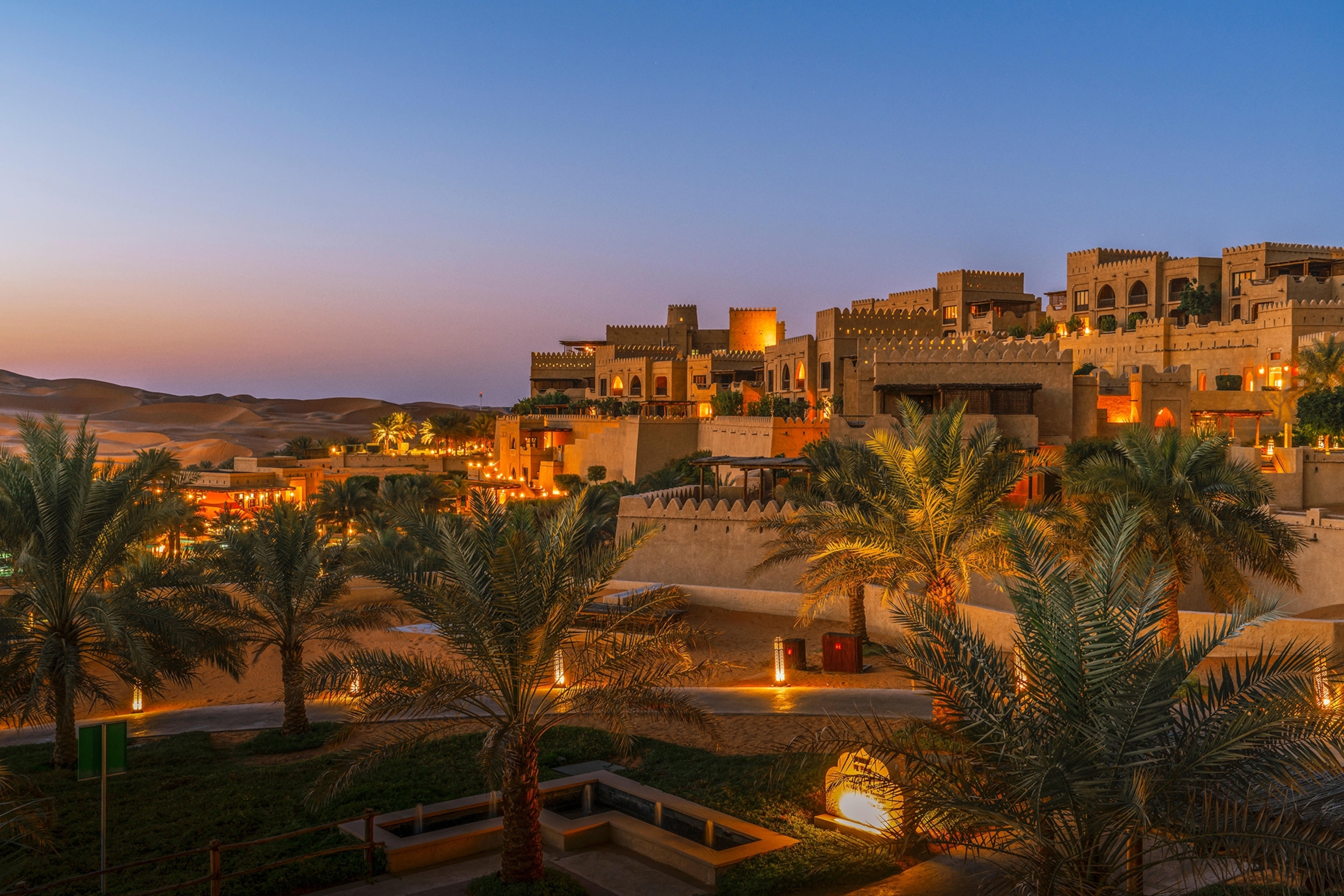 Qasr Al Sarab, a luxury resort by Anantara in the Empty Quarter Desert, Abu Dhabi, United Arab Emirates, Middle East.
