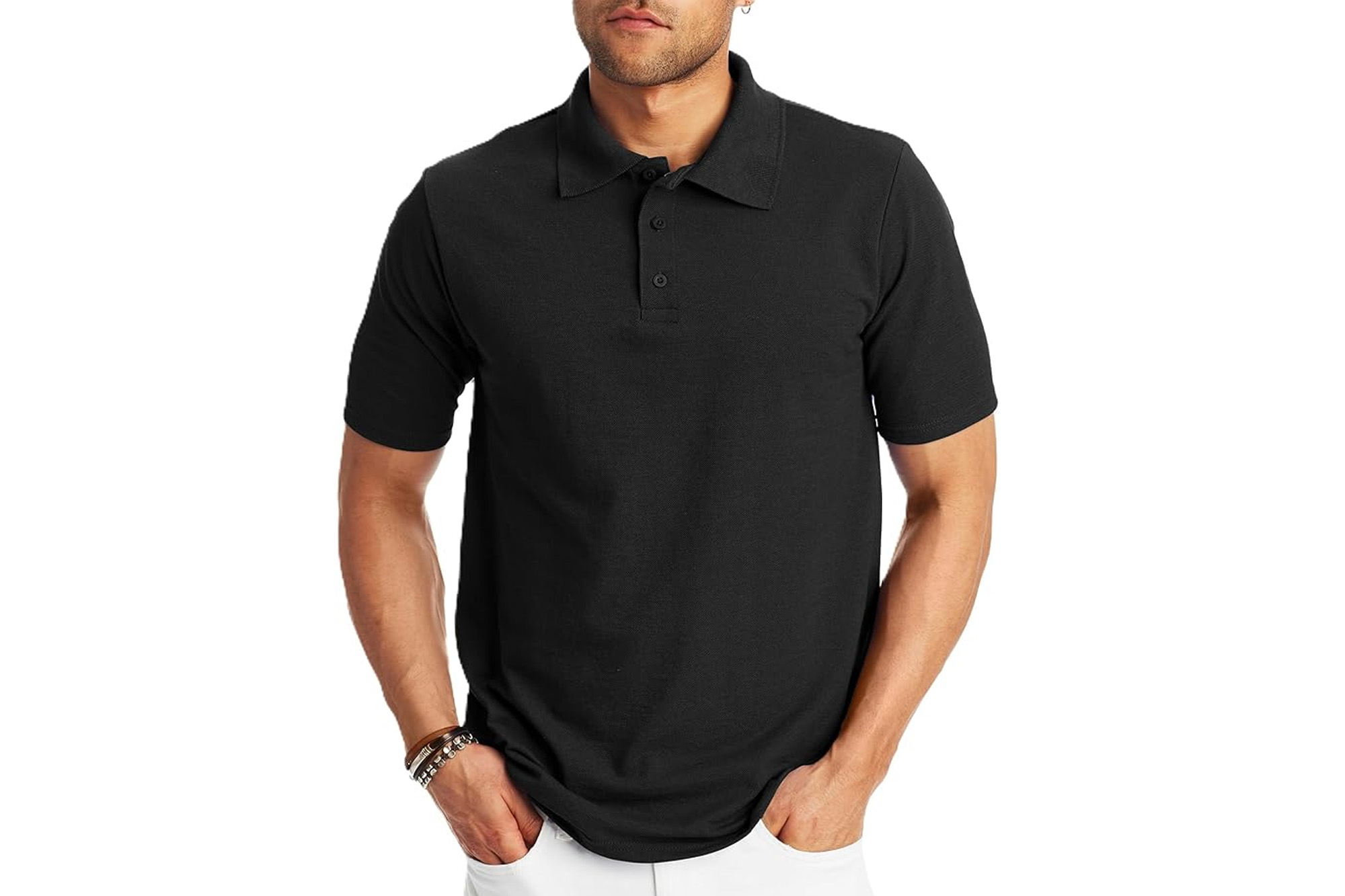 Hanes Men’s X-Temp Short Sleeve Polo Shirt