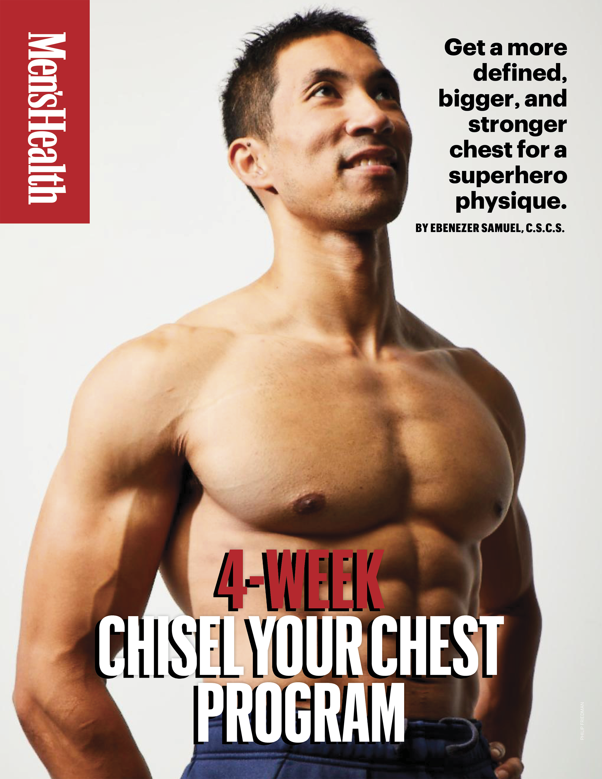 4 week chisel your chest program