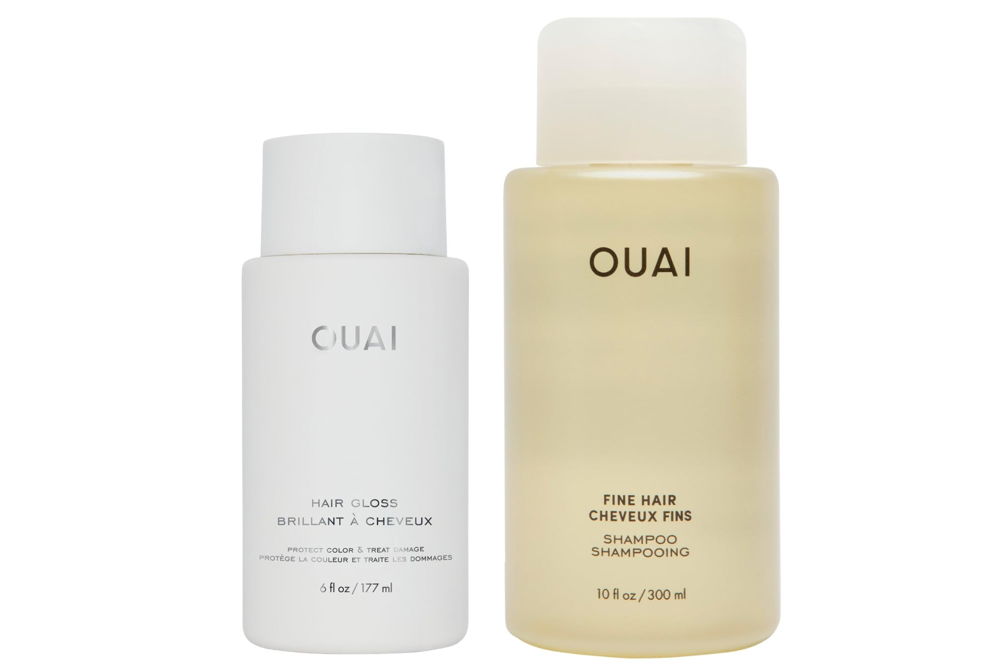 Ouai Hair Gloss and Fine Shampoo Bundle