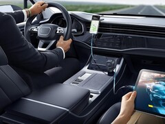 The Baseus PrimeTrip VR2 Max Car Charger (pictured) has arrived in Europe. (Image source:Â Baseus)
