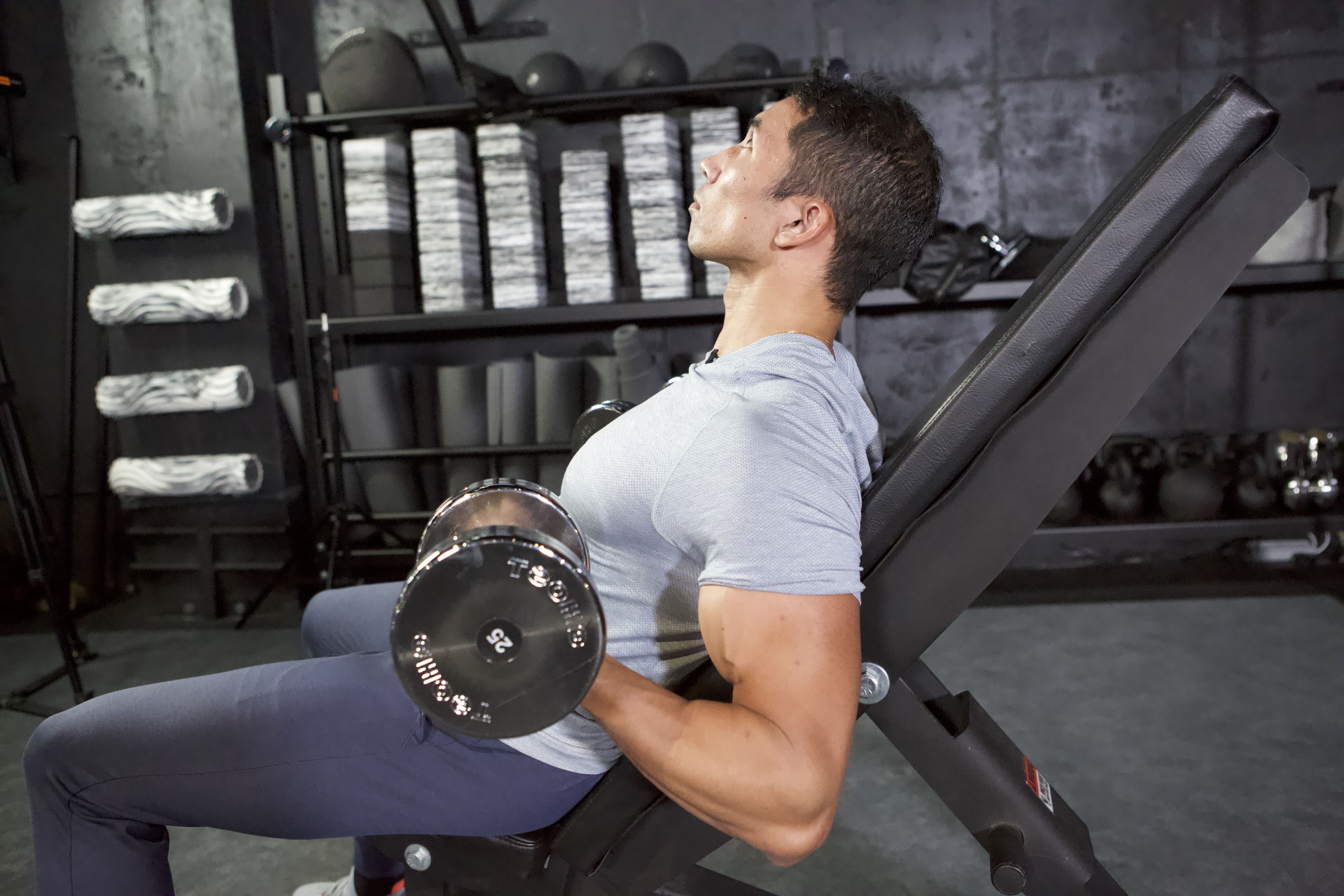incline curl