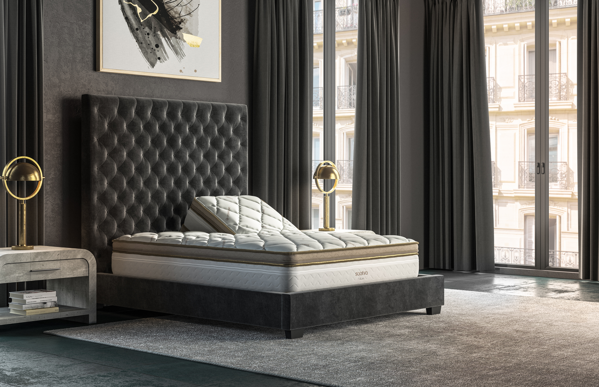 Solaire Adjustable Firmness Mattress