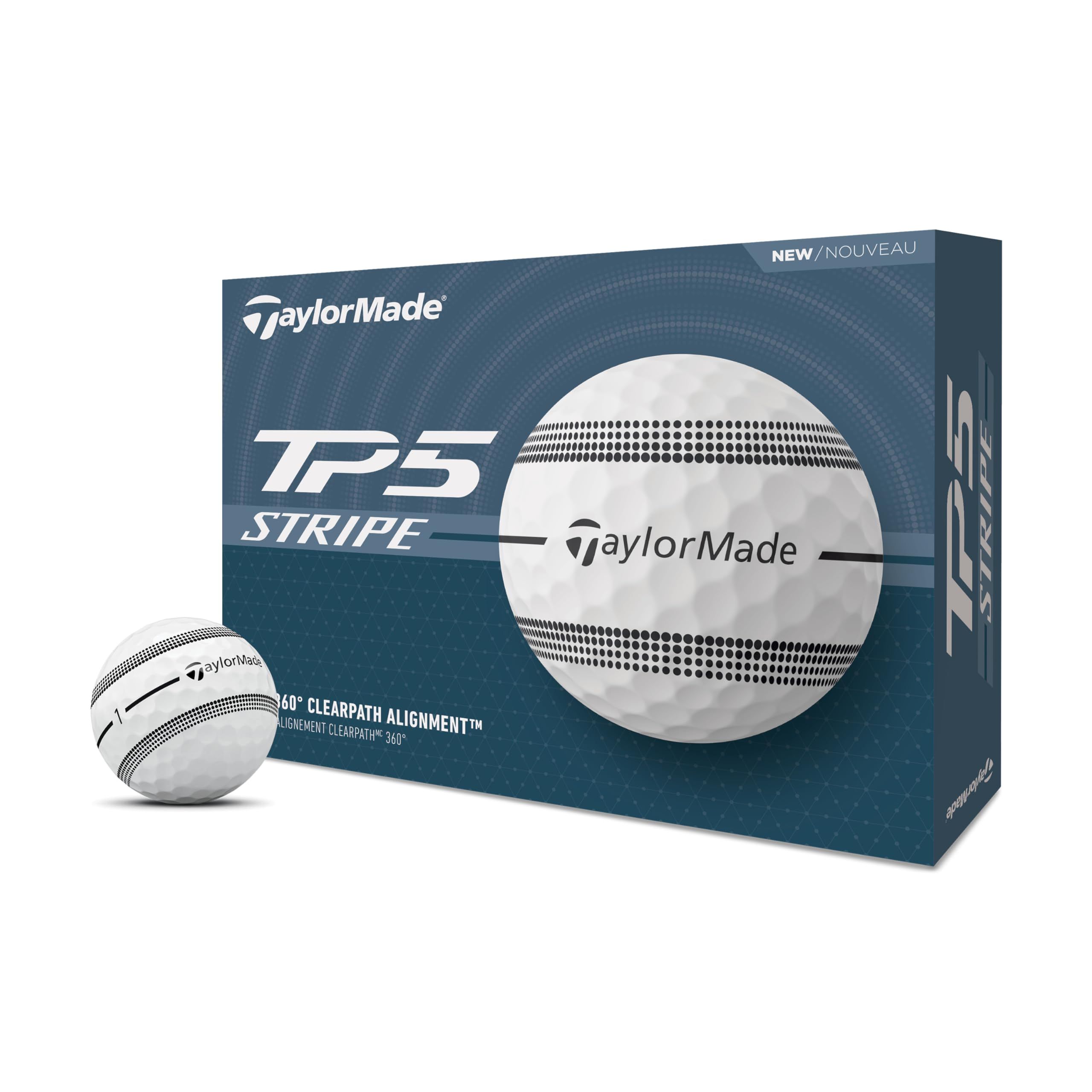 TP5 Stripe One Dozen Golf Balls TP5 Stripe One Dozen Golf Balls