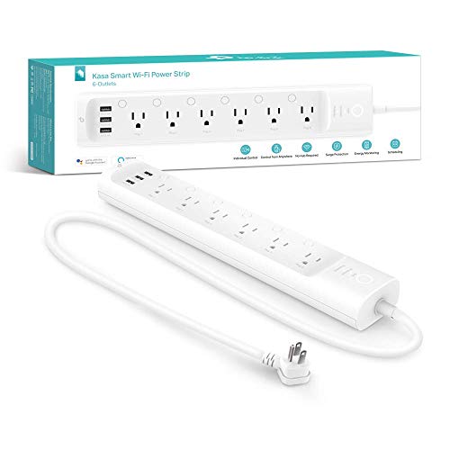 TP-Link Kasa Smart Wi-Fi Power Strip (model HS300) - Best smart power strip
