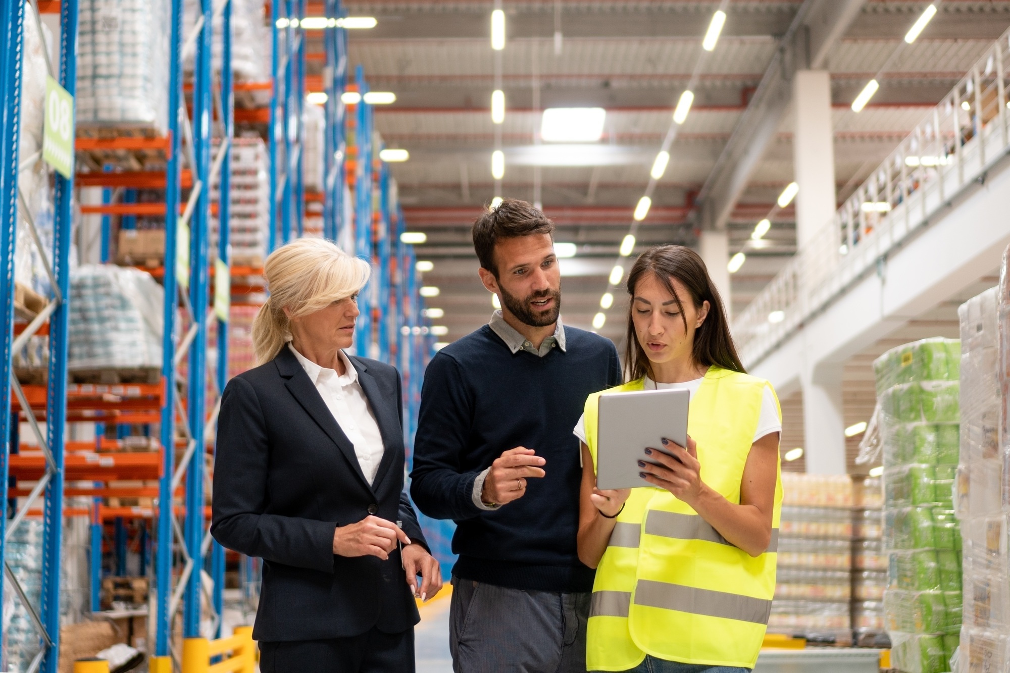 Revision of inventory in warehouse