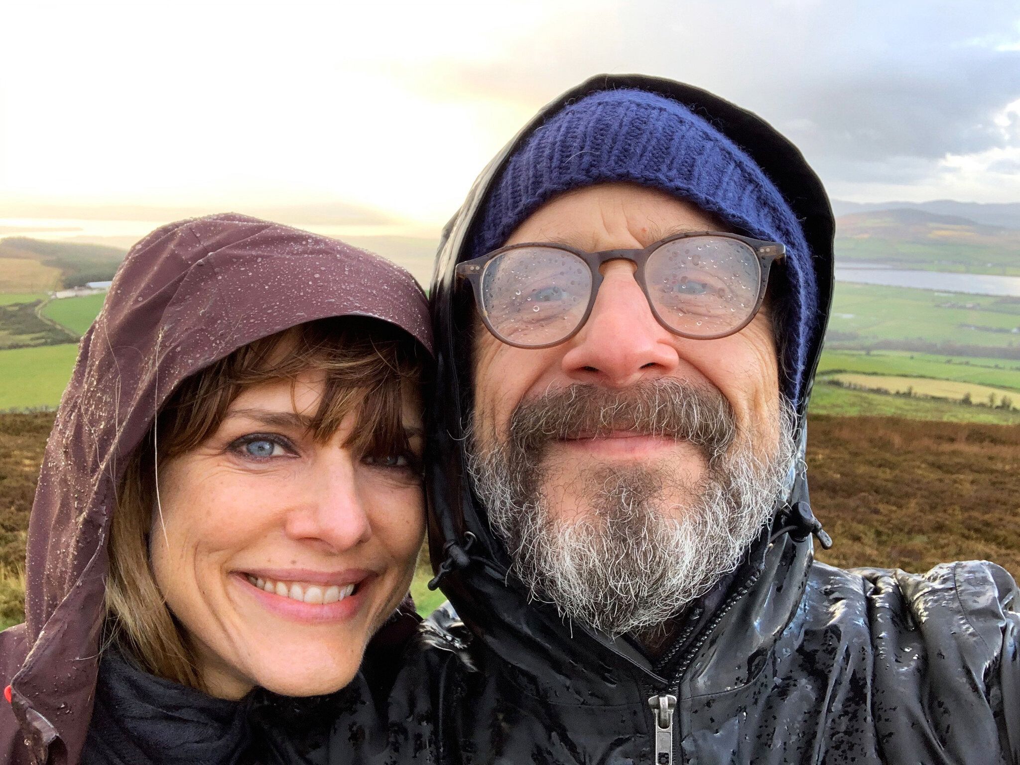 maron with his partner, the filmmaker lynn shelton, who died in 2020 from a form of leukemia. maron with his partner, the filmmaker lynn shelton, who died in 2020 from a form of leukemia.