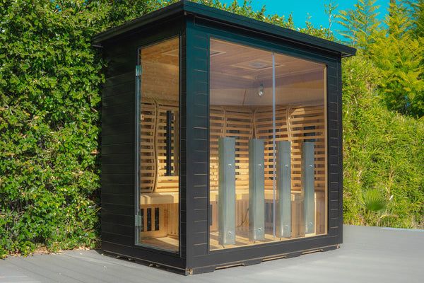 Luminar Outdoor 5-Person Infrared Sauna