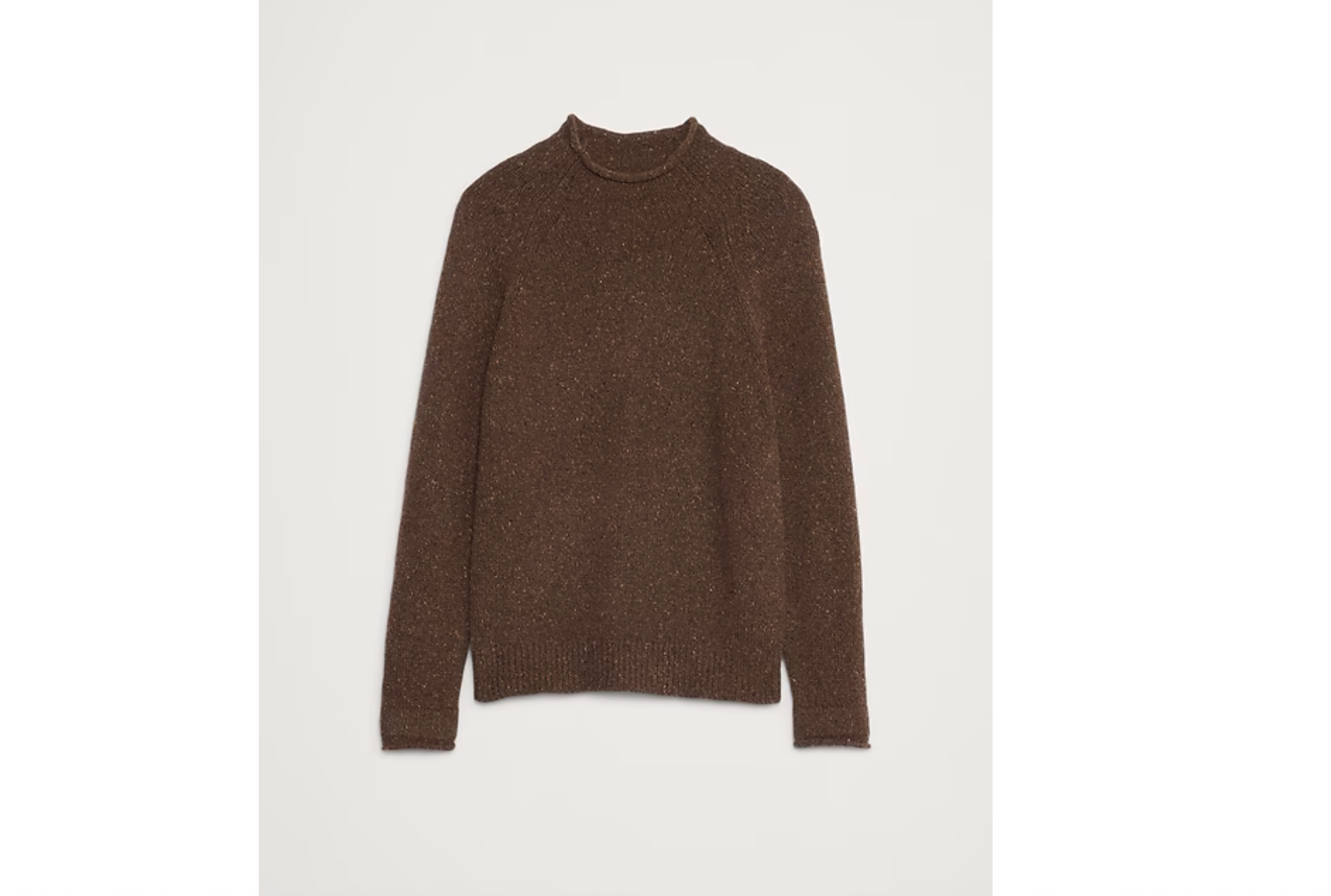 Donegal Roll-Neck Sweater