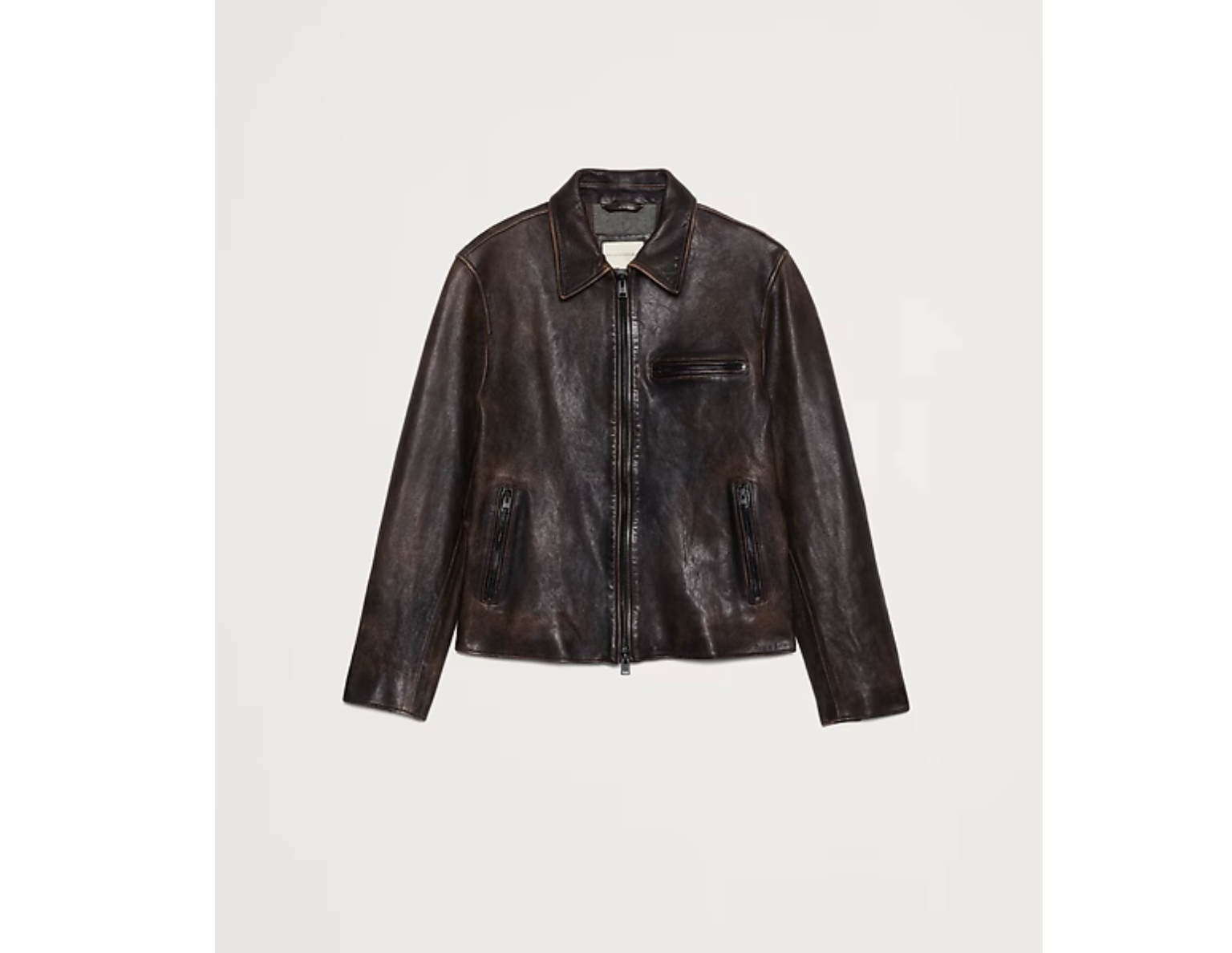 Leather Racing Jacket