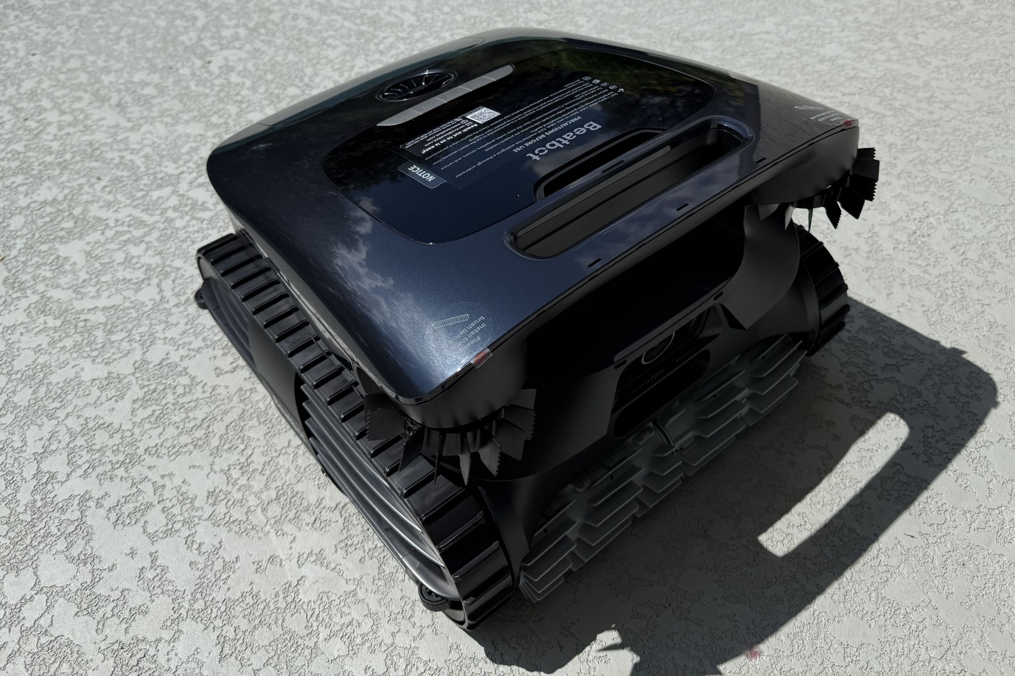 Beatbot Aquasense 2 Ultra in its dock