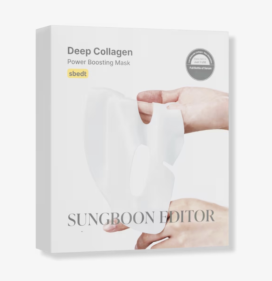 Sungboon Editor Deep Collagen Power Boosting Overnight Sheet Masks (Set of 6)