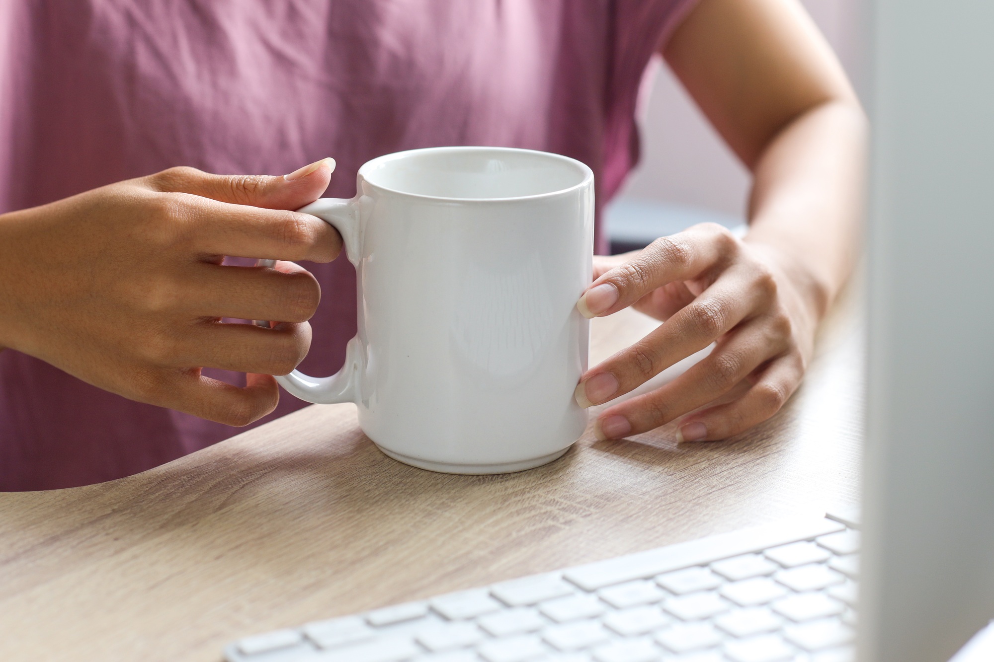 Place it - white mug mockup that can put logo, text or brand