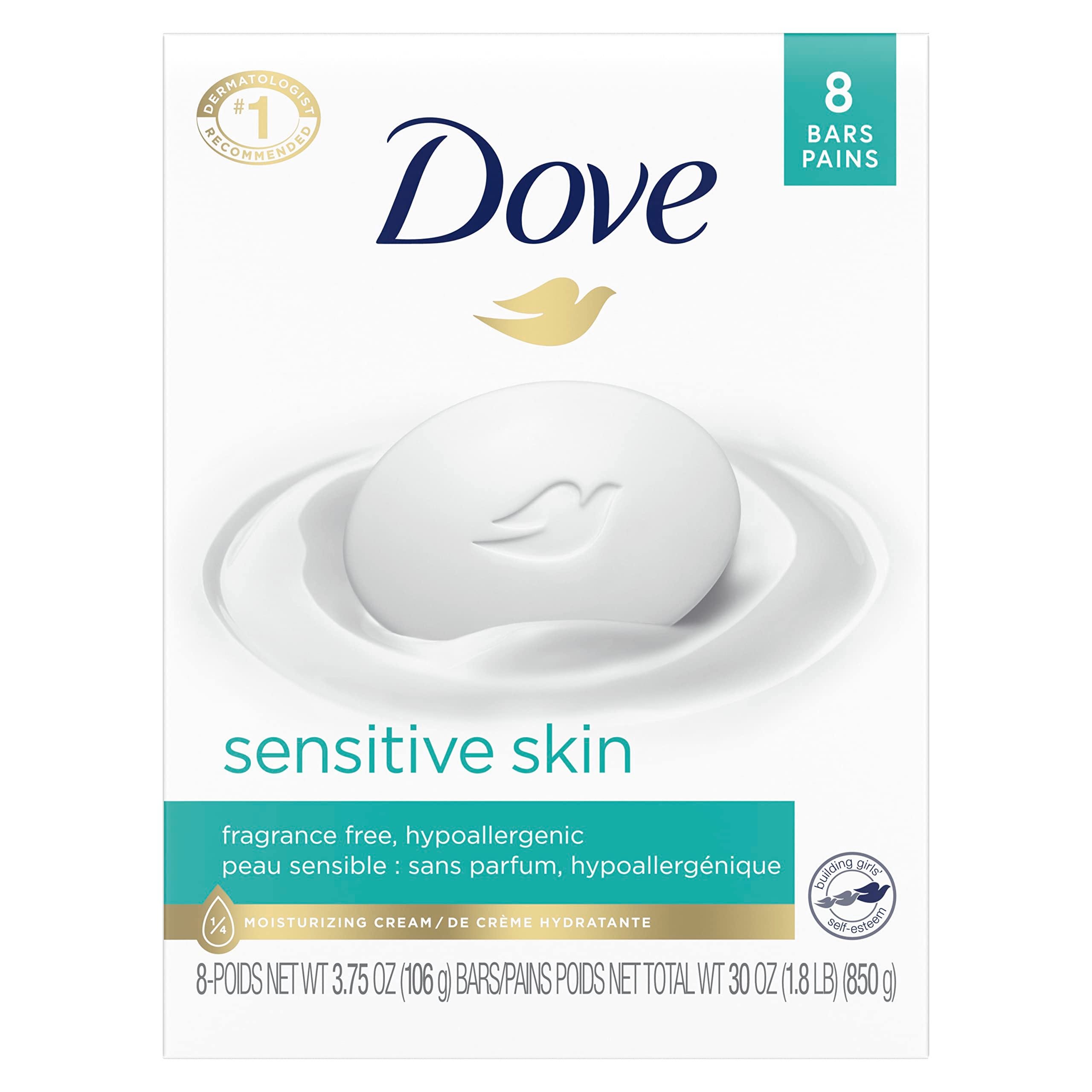 Dove Beauty Sensitive Bar Soap  Dove Beauty Sensitive Bar Soap